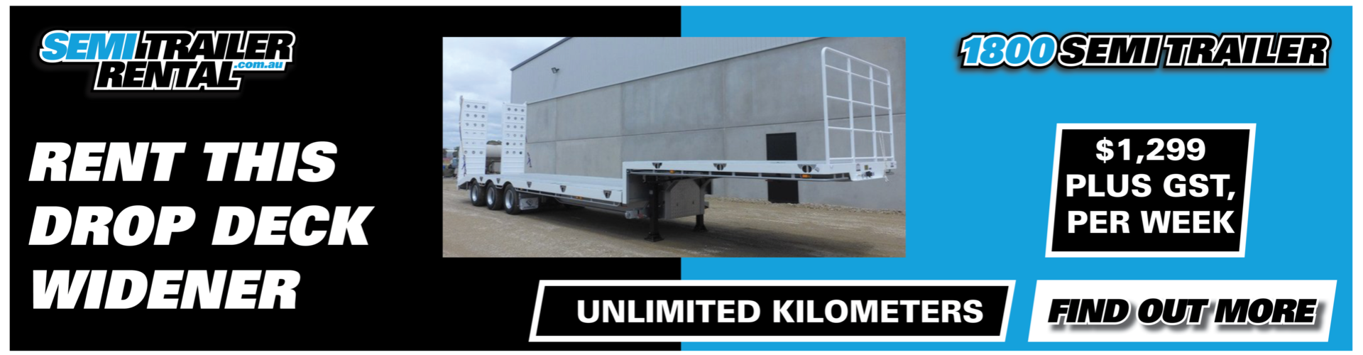 Rent this Drop Deck Widener