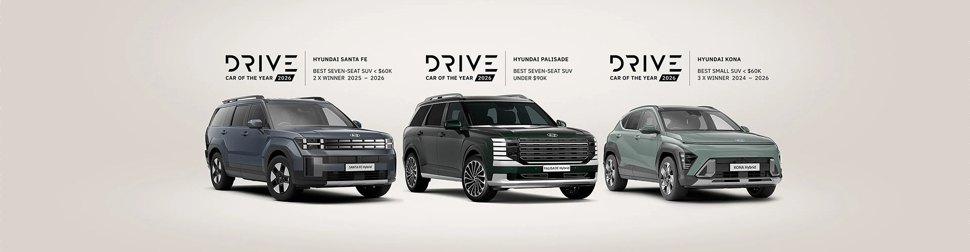 The award-winning range.