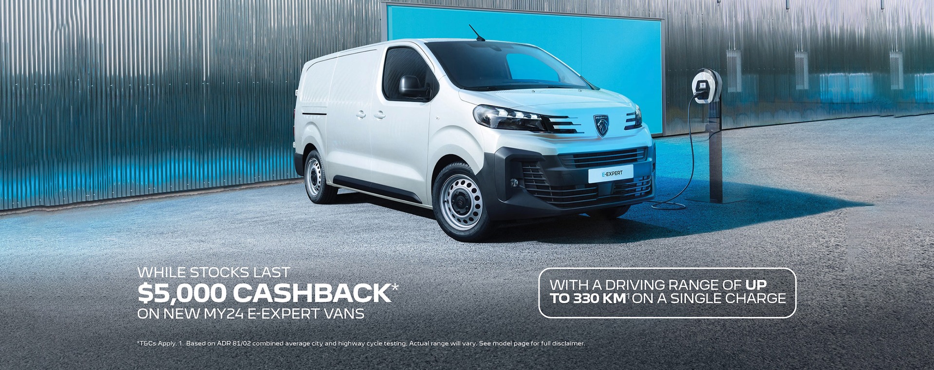 MY24 PEUGEOT E-EXPERT VAN $5000 Cashback