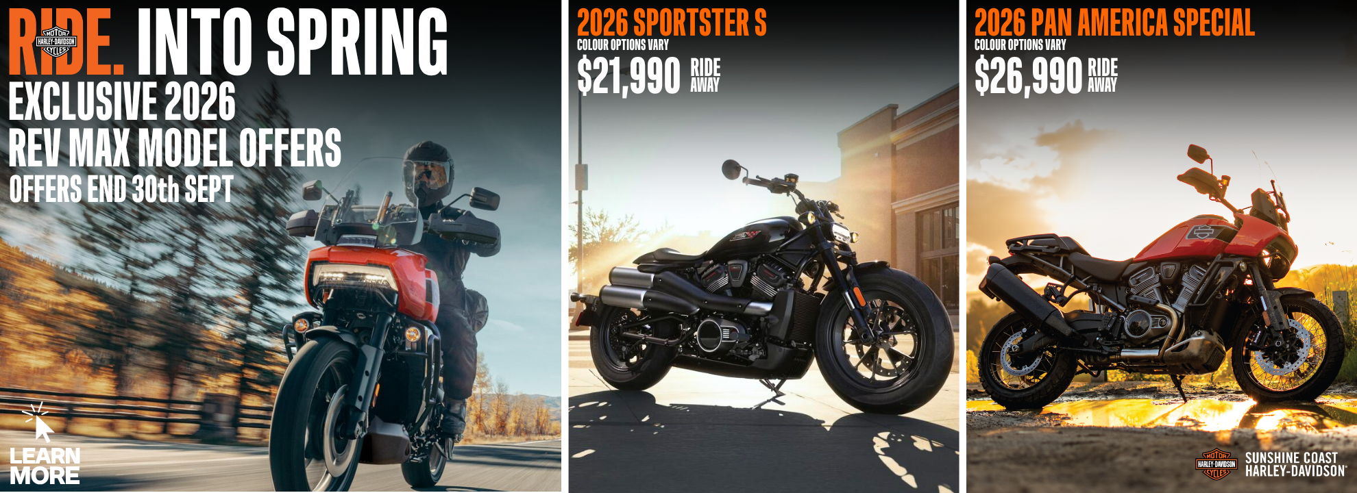 Ride Into Spring Exclusive 2026 Rev Max Model Offers 