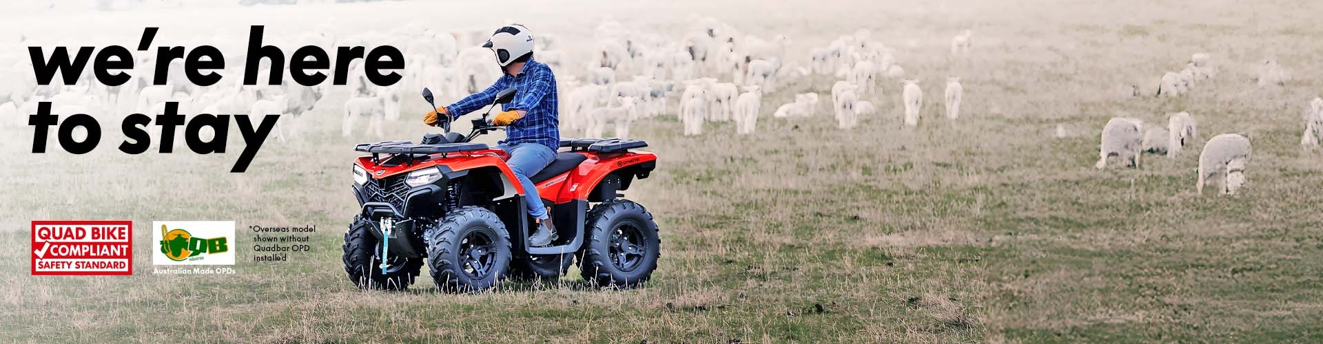 CFMoto ATV on the Farm