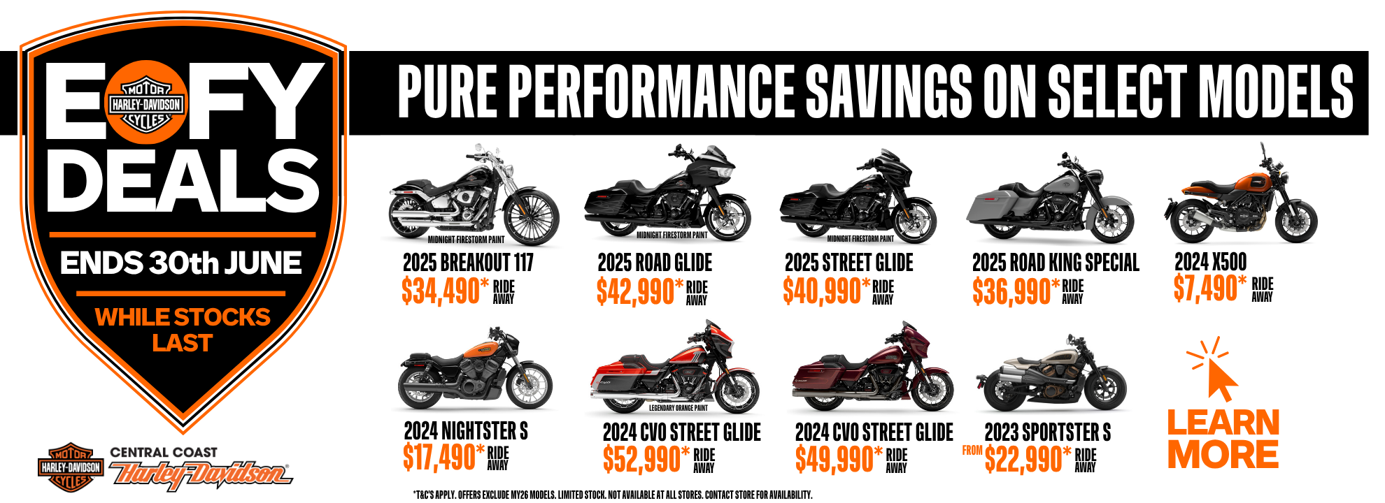EOFY Deals - Pure Performance Savings