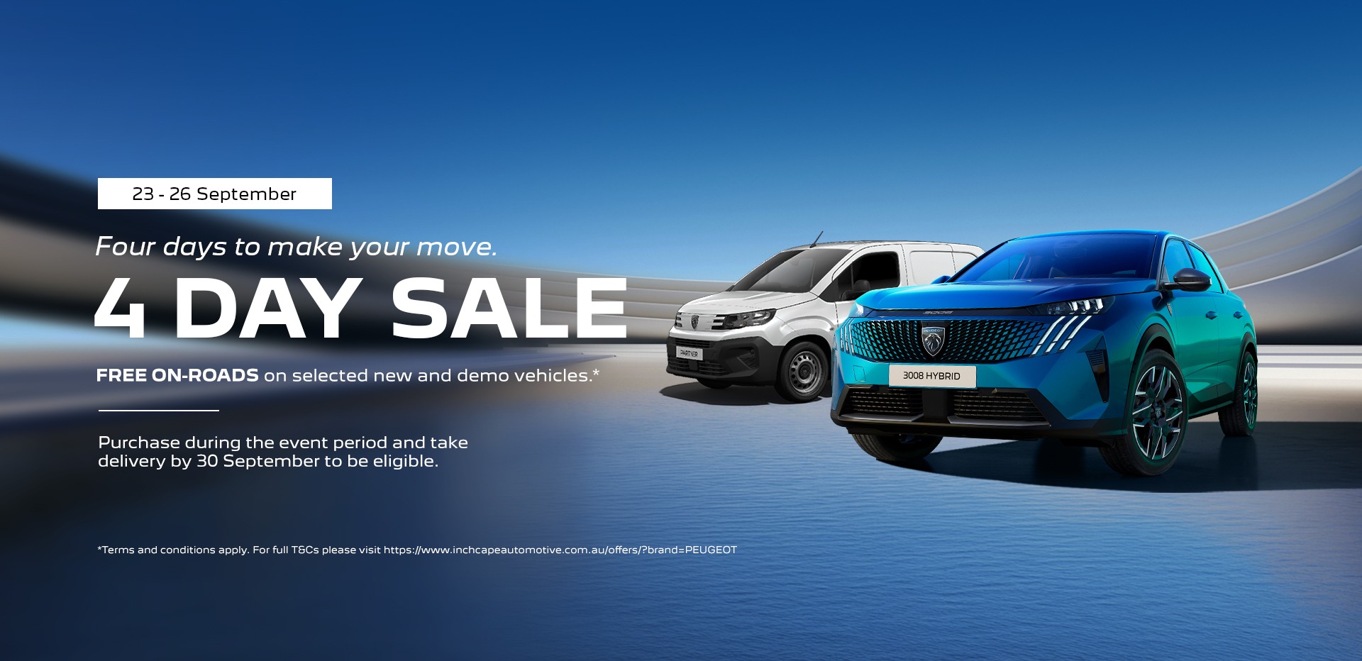 4 day sale event