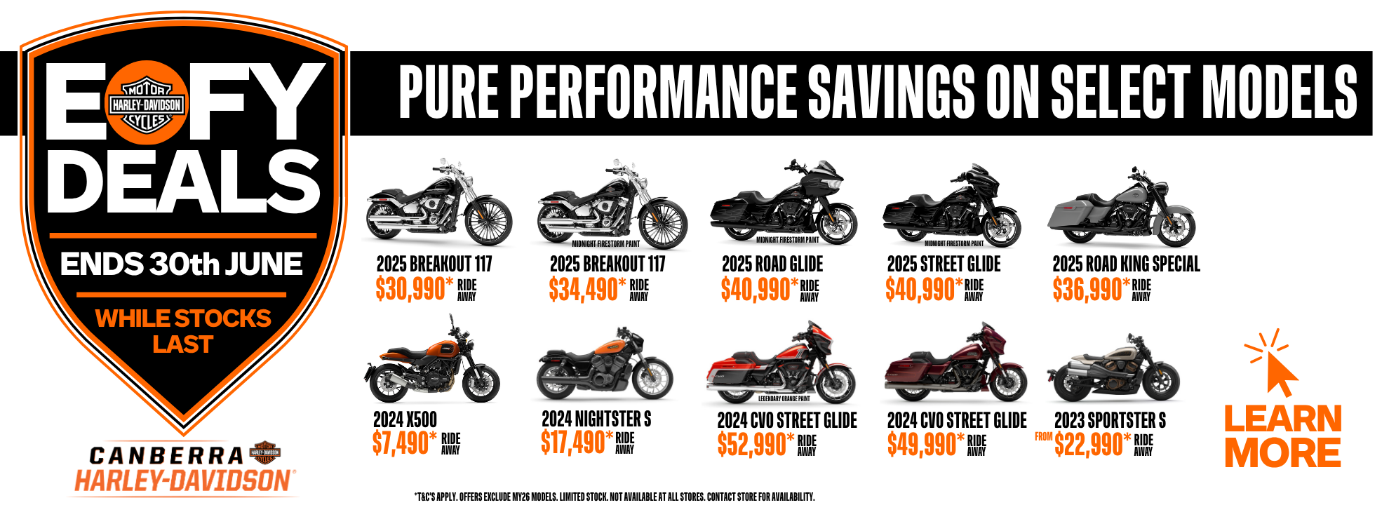 EOFY Deals - Pure Performance Savings
