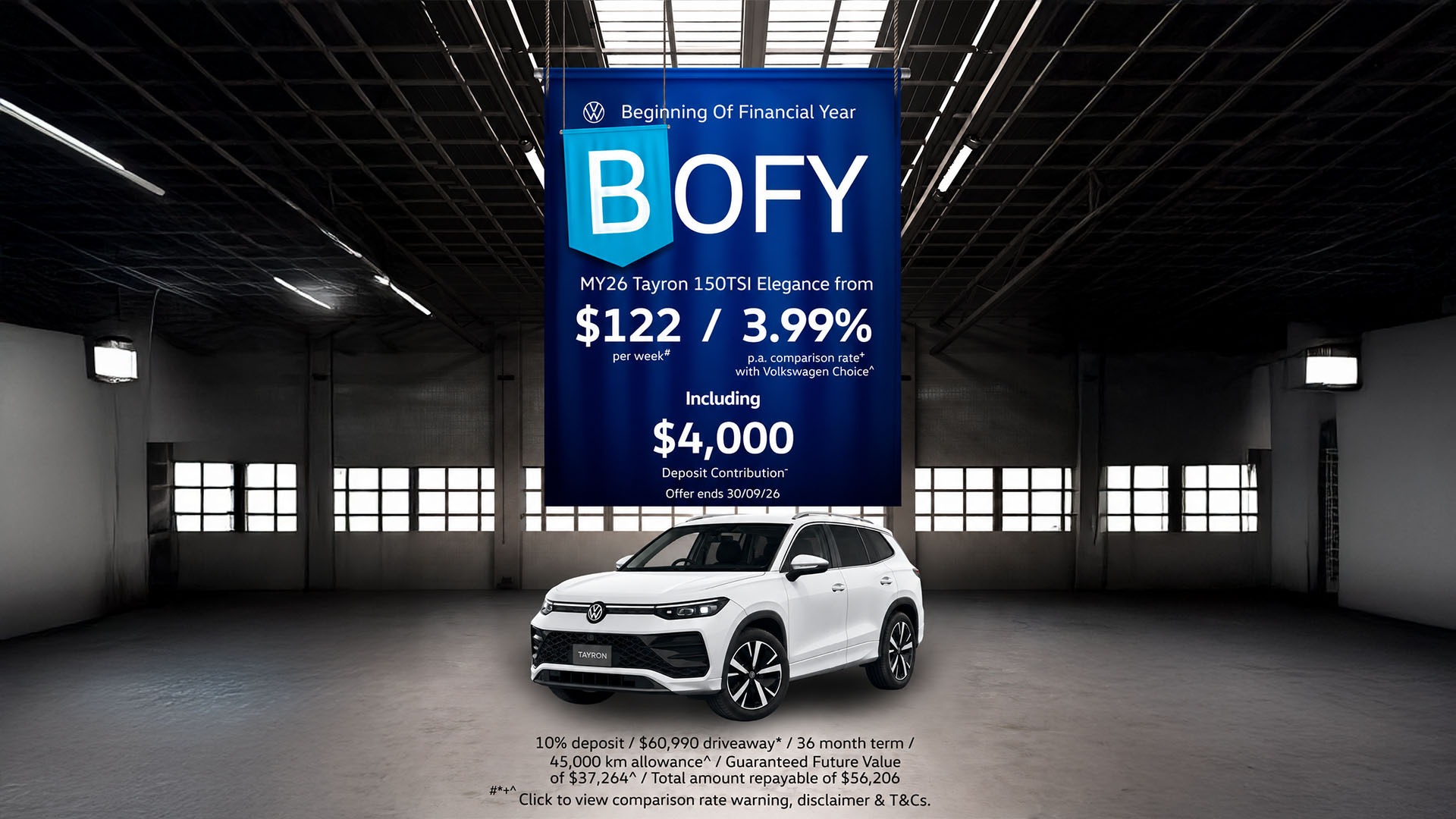 BOFY Finance - Tayron 150TSI Elegance