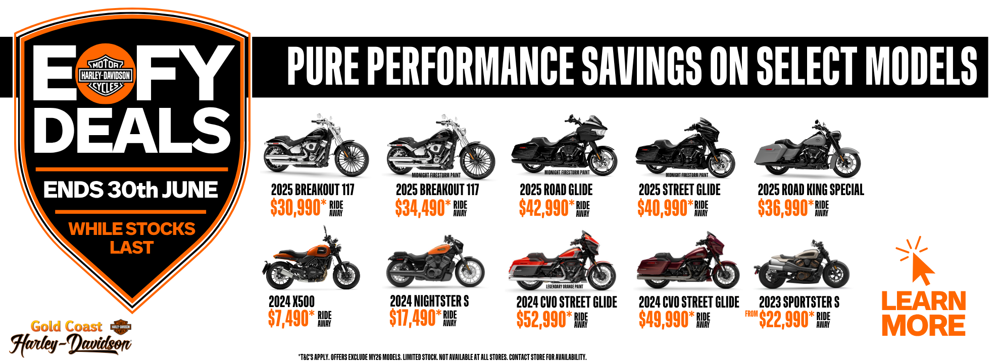 EOFY Deals - Pure Performance Savings