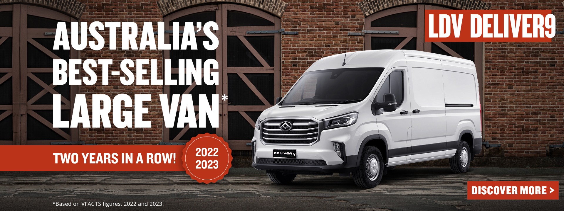 LDV Deliver 9 - Australia's Best Selling Large Van