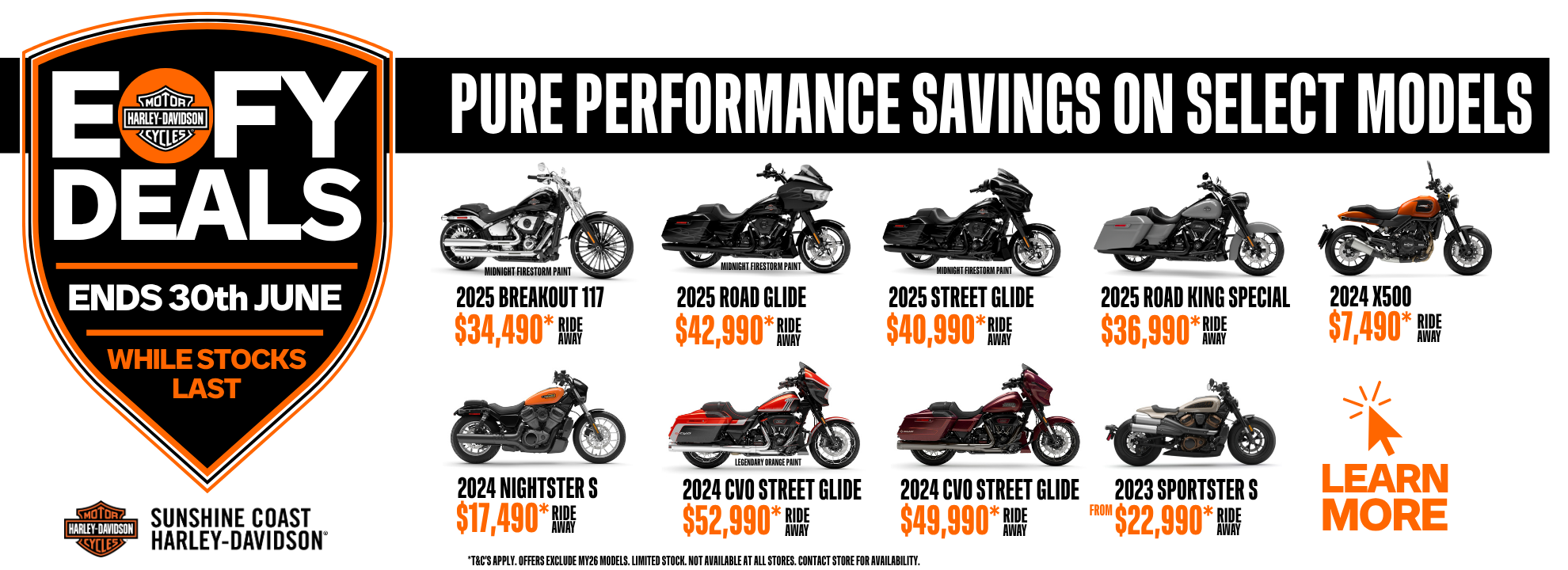 EOFY Deals - Pure Performance Savings