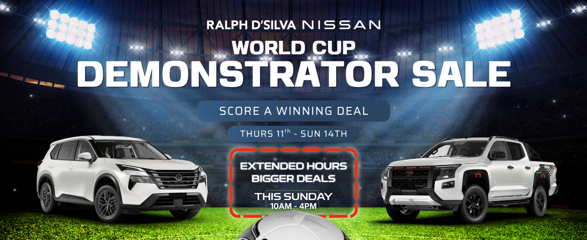 ralph dsilva nissan demonstrator sale eofy clearance