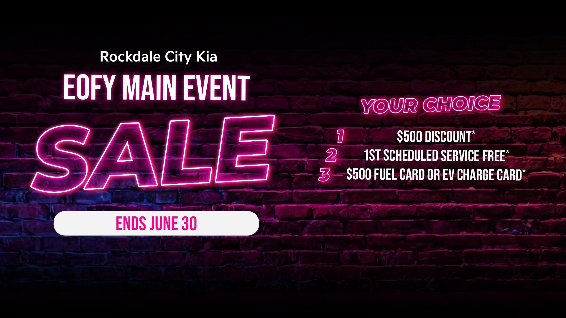 Main Event Sale 2026
