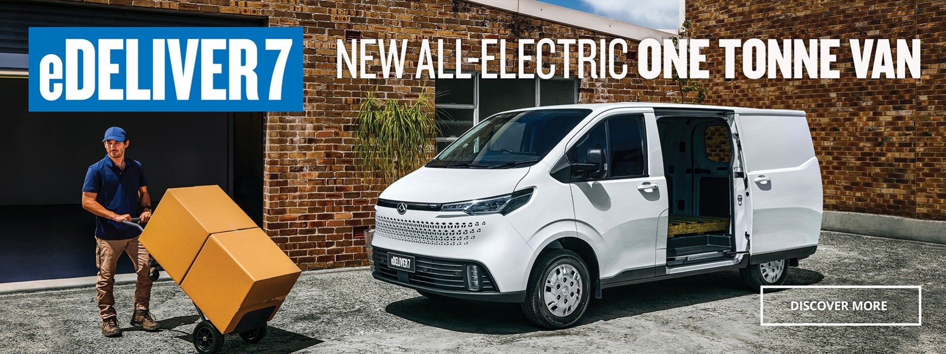 LDV eDeliver 7 - The New All-Electric One Tonne Van 