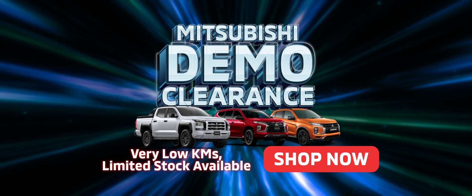 Mitsubishi Demo Clearance 