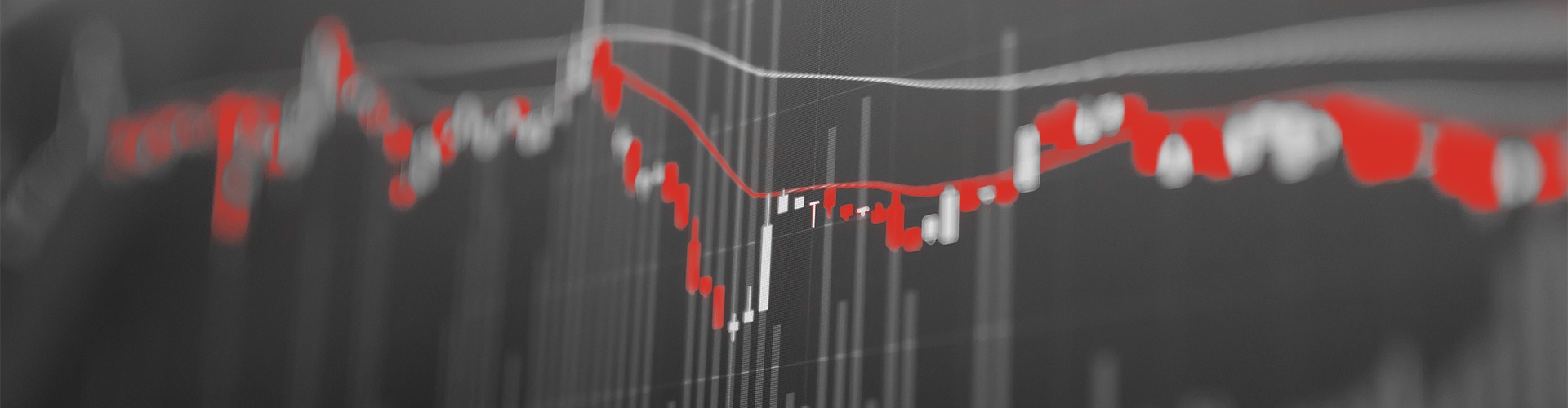 Graph showing a red line