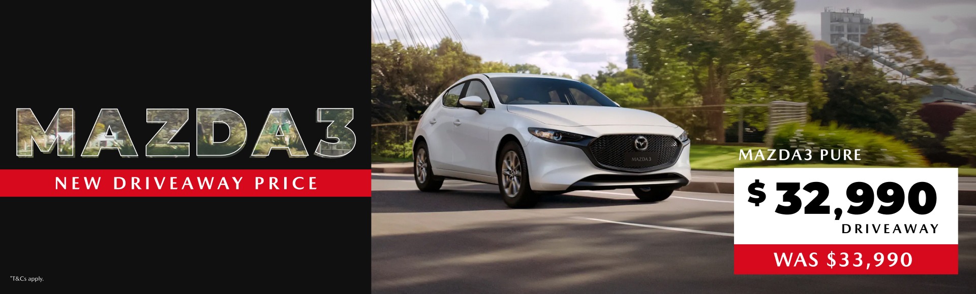 Mazda Mazda3 - New Driveaway Price