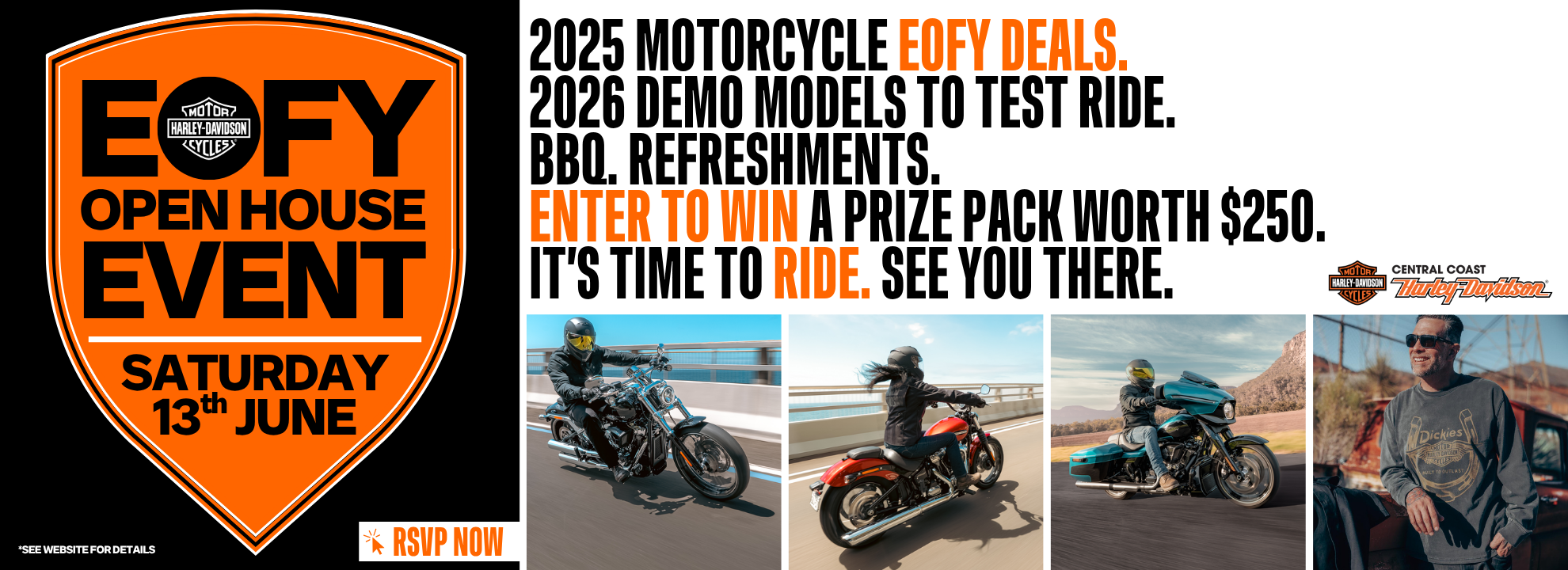EOFY Open House Event Saturday 13th June