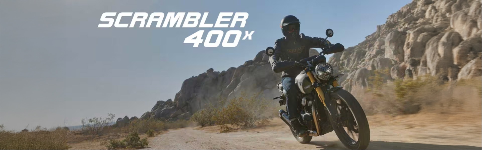 Triumph Scrambler 400 X