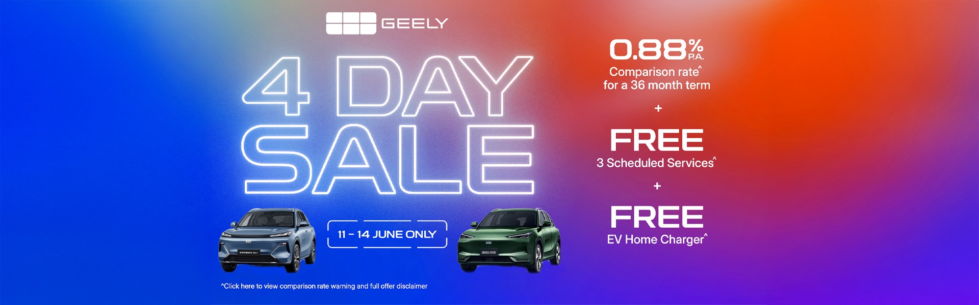 4 DAY SALE 
