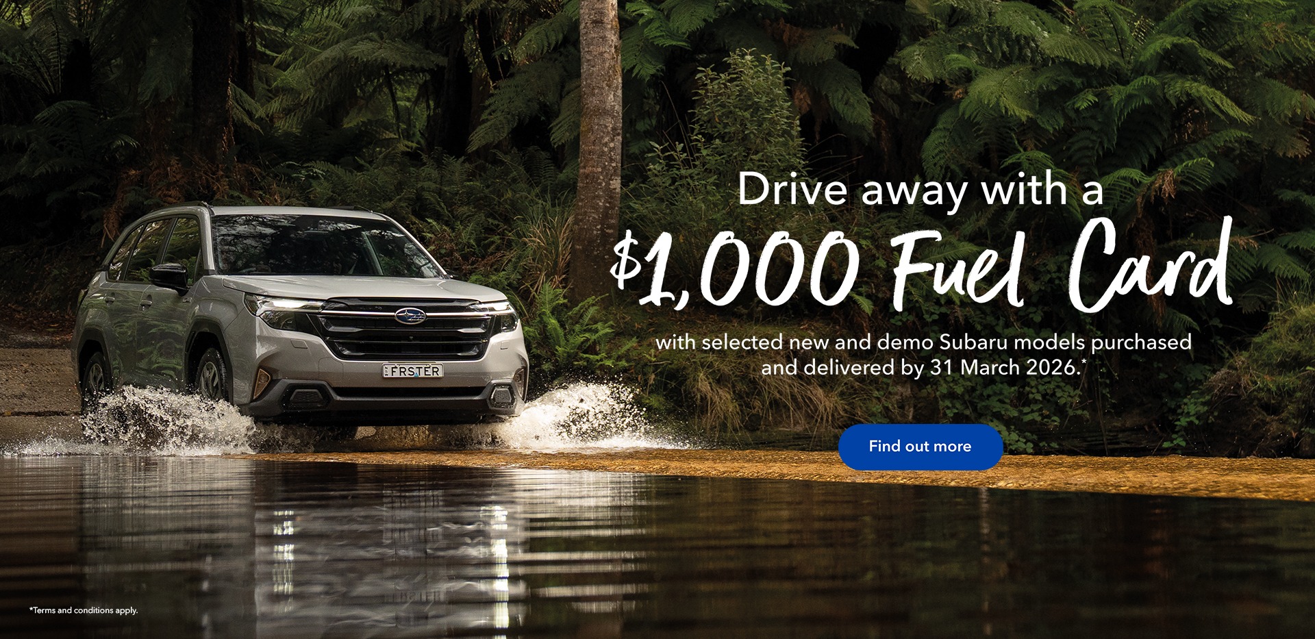 Subaru Fuel Card Offer