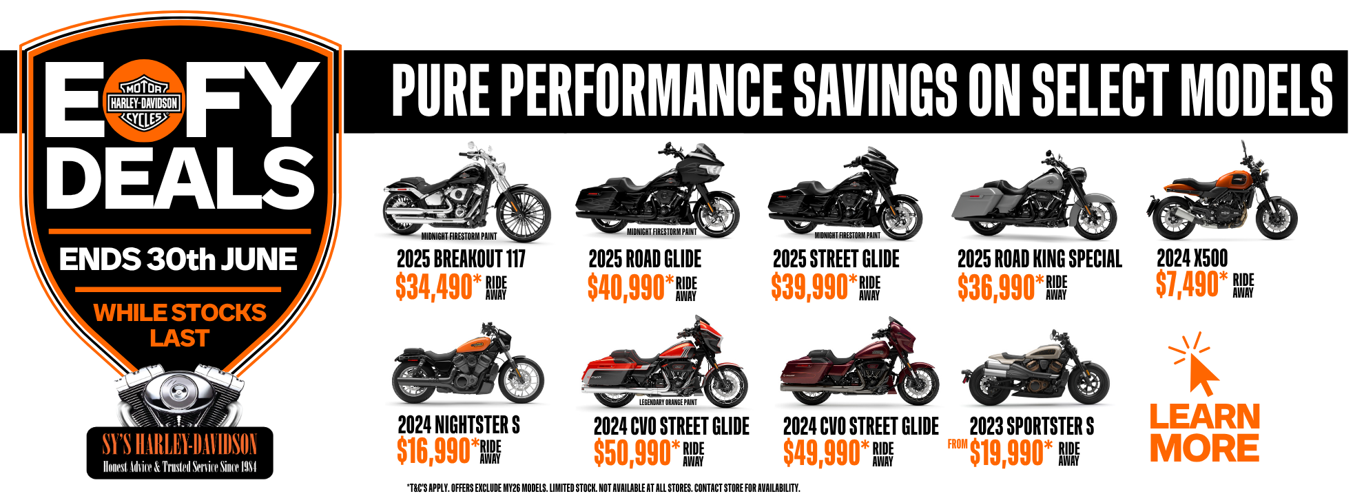 EOFY Deals - Pure Performance Savings