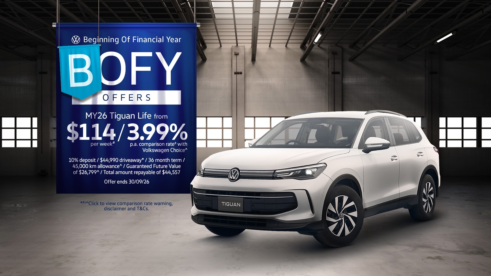 Tiguan Life BOFY Offer