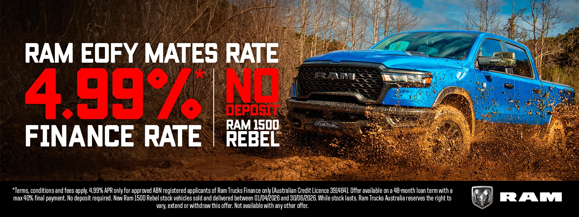 Ram 1500 Rebel Finance Offer