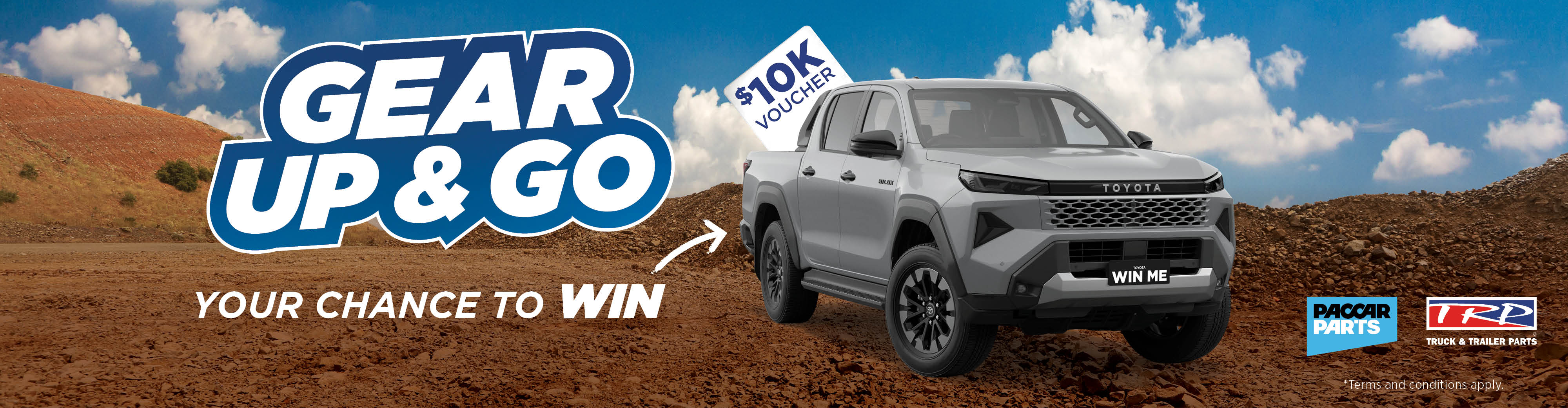 Win Hilux at Brown and Hurley 