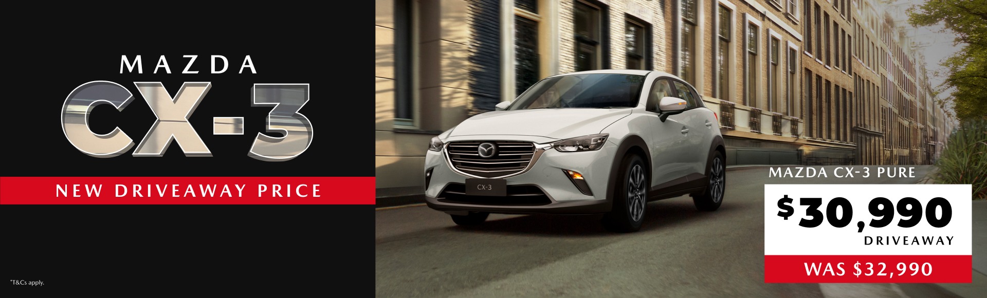 Mazda CX-3 - New Driveaway Price