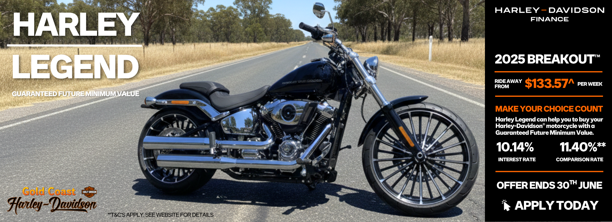 HARLEY LEGEND – Guaranteed Future Minimum Value
