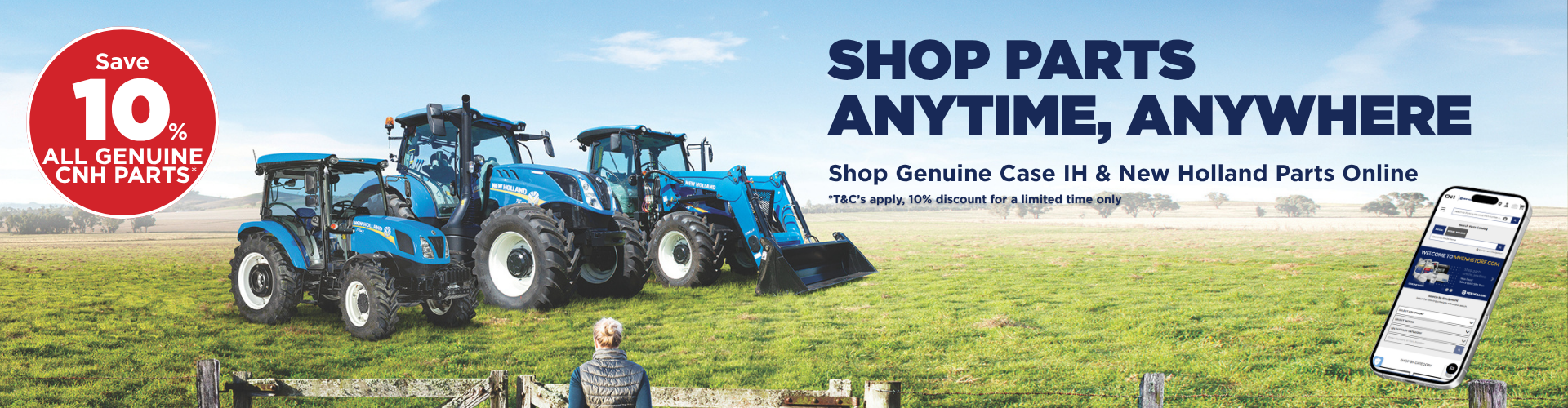 New Holland online parts store