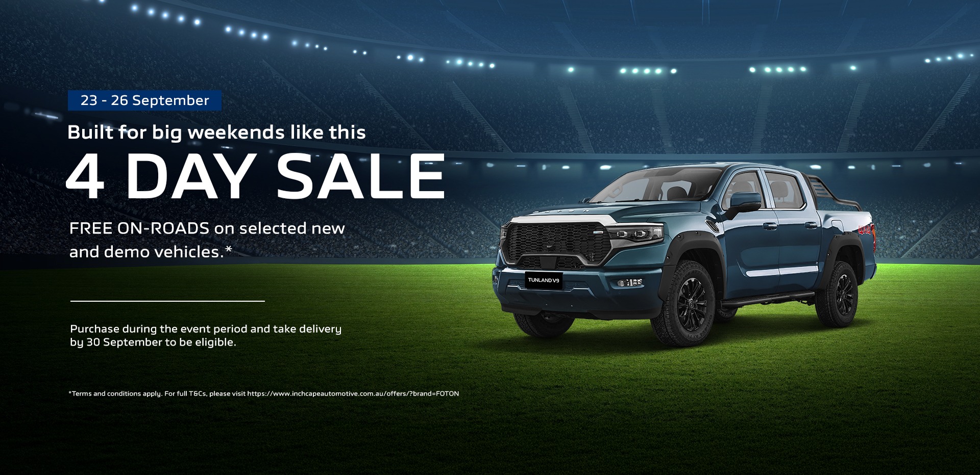 4 day sale event