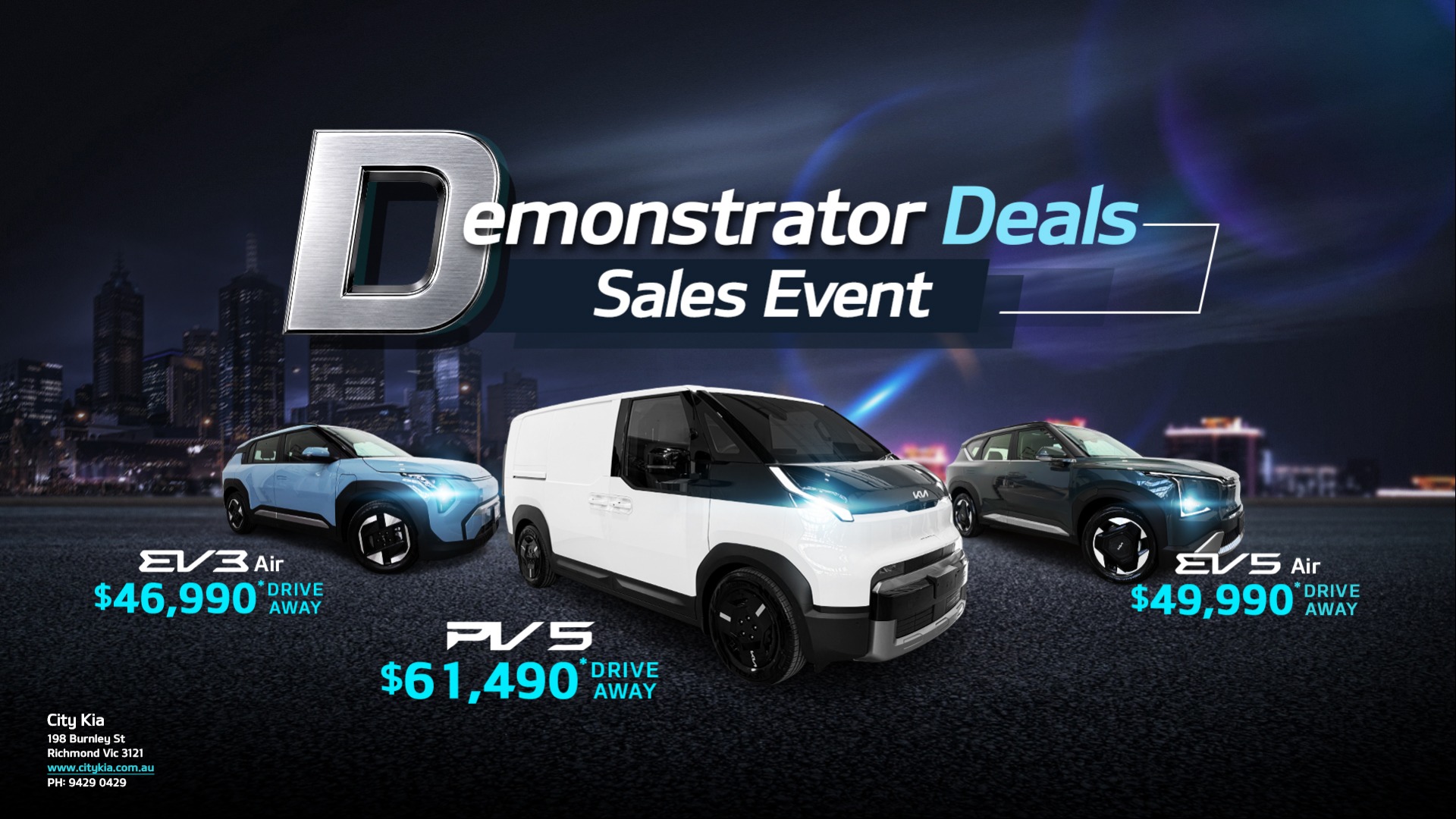 Demonstrator Deals