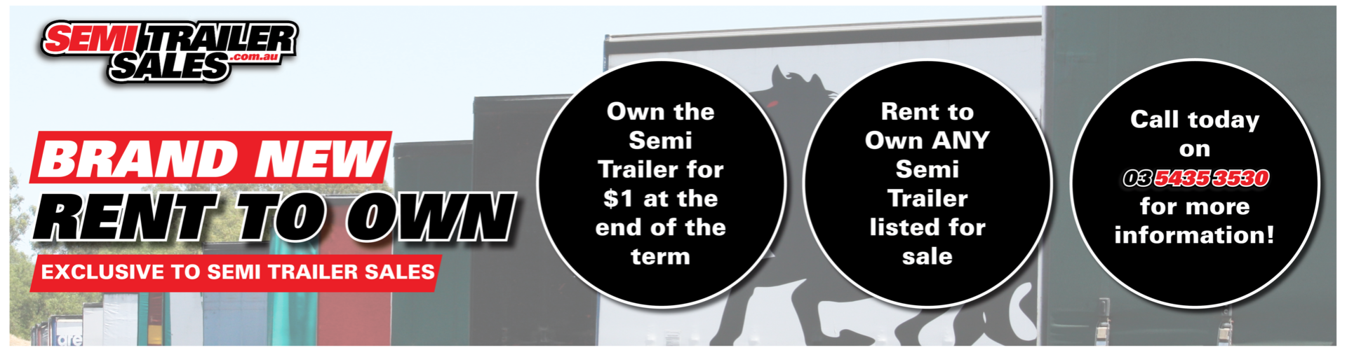 Rent to Own with Semi Trailer Sales Pty Ltd