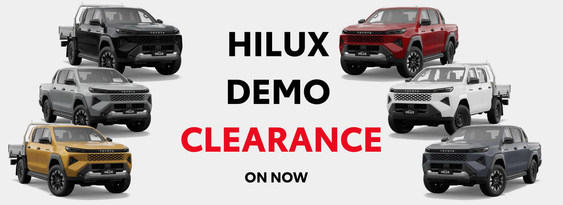 HiLux Demo Clearance