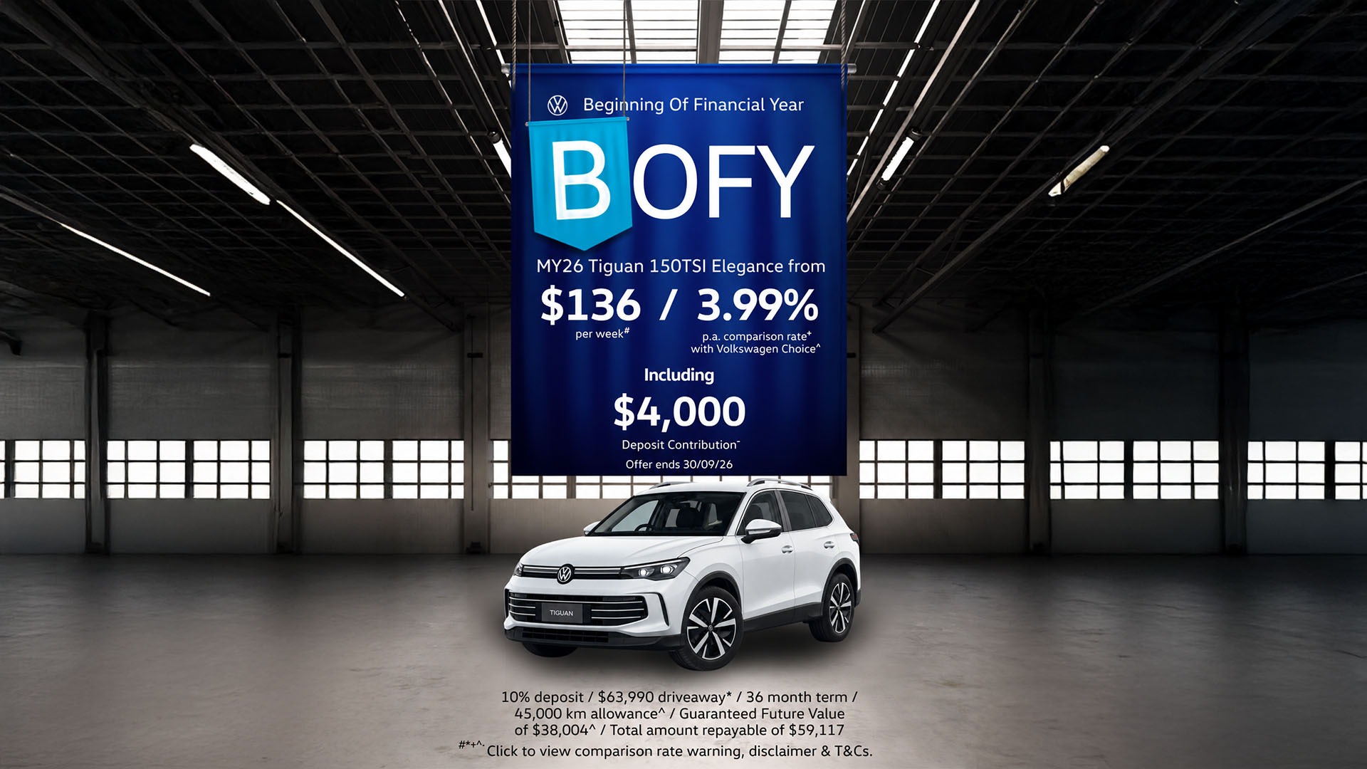 BOFY Finance - Tiguan 150TSI Elegance